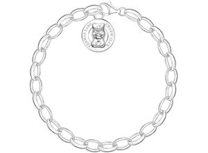 4051245578737 - Charm-Armband THOMAS SABO THOMAS x HARIBO Schmuck Charm-Armband Armbänder Gr 19 Silber 925 (Sterlingsilber) silberfarben Damen Charm Armbänder