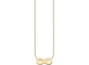 4051245582031 - Kette mit Anhänger THOMAS SABO Infinity-Anhänger KE2221-001-21-L45V KE2221-413-39-L45V Halsketten Gr 45 Silber 925 (Sterlingsilber) gelb (gelbgoldfarben) Damen Ketten mit Anhänger