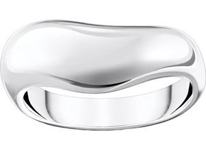 4051245590333 - Fingerring THOMAS SABO mit geschwungener Form TR2473-001-21-54-60 TR2473-413-39-54-60 Fingerringe Gr 60 Silber 925 (Sterlingsilber) 75 mm silberfarben Damen