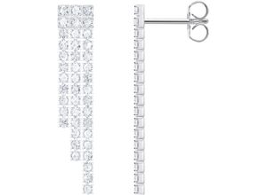 4051245590906 - Paar Ohrstecker THOMAS SABO Schmuck Silber 925 Ohrringe Wasserfall H2309-051-14 Gr Silber 925 (Sterlingsilber) silberfarben (silberfarben kristallweiß kristallweiß) Damen mit Zirkonia (synth)