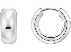 4051245592351 - Paar Creolen THOMAS SABO Schmuck Silber 925 Ohrringe Mini-Chunky-Form CR741-001 CR741-413 Gr Silber 925 (Sterlingsilber) silberfarben Damen