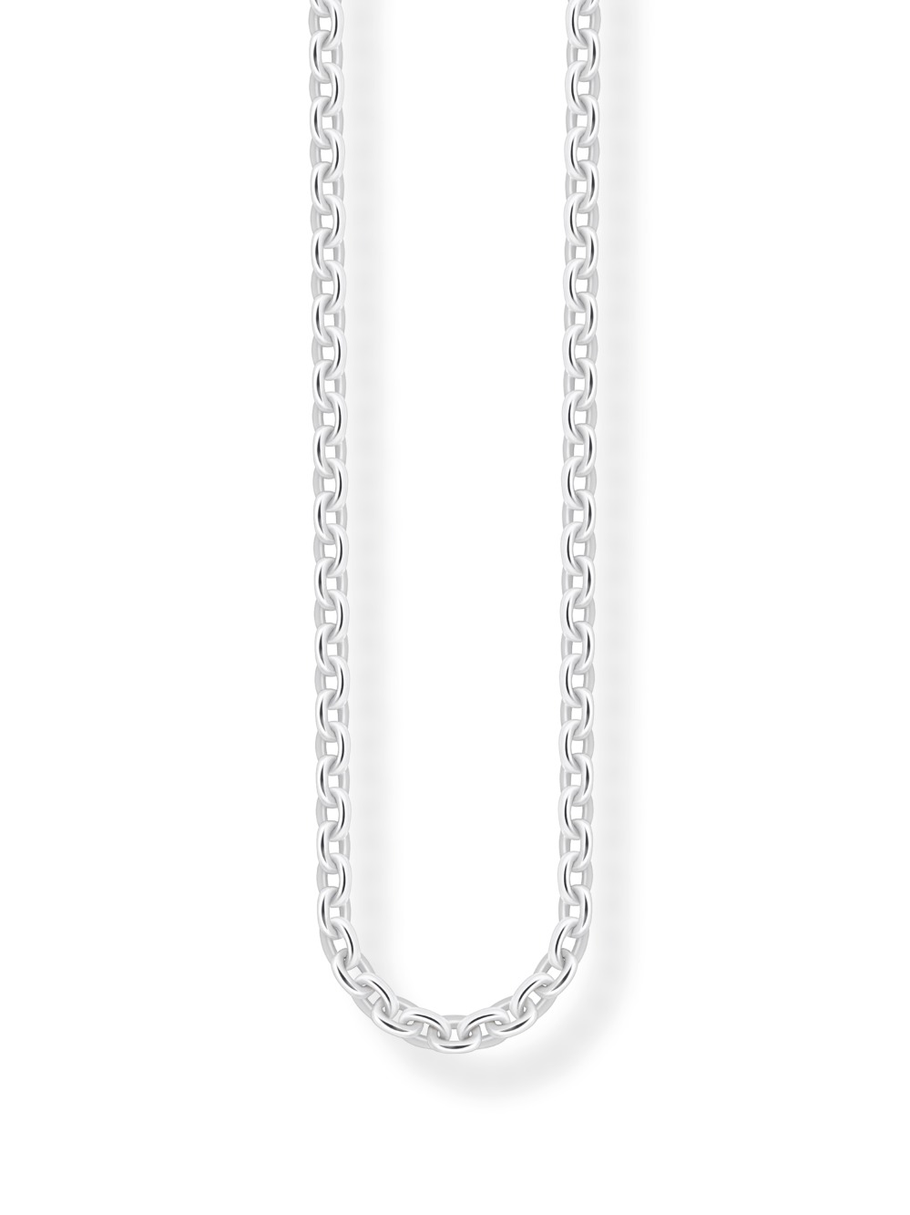 4051245592498 - Silberkette THOMAS SABO Schmuck Silber 925 Halskette Ankerkette KE2285-001 KE2285-637 Halsketten Gr 45 Silber 925 (Sterlingsilber) Länge 45 cm Breite 25 mm silberfarben Damen