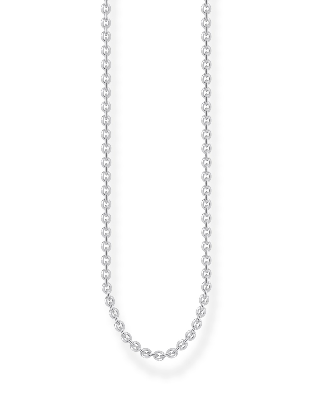 4051245592535 - Silberkette THOMAS SABO Schmuck Silber 925 Halskette Ankerkette KE2283-001-21-L45V Halsketten Gr 45 Silber 925 (Sterlingsilber) Länge 45 cm Breite 2 mm silberfarben Damen