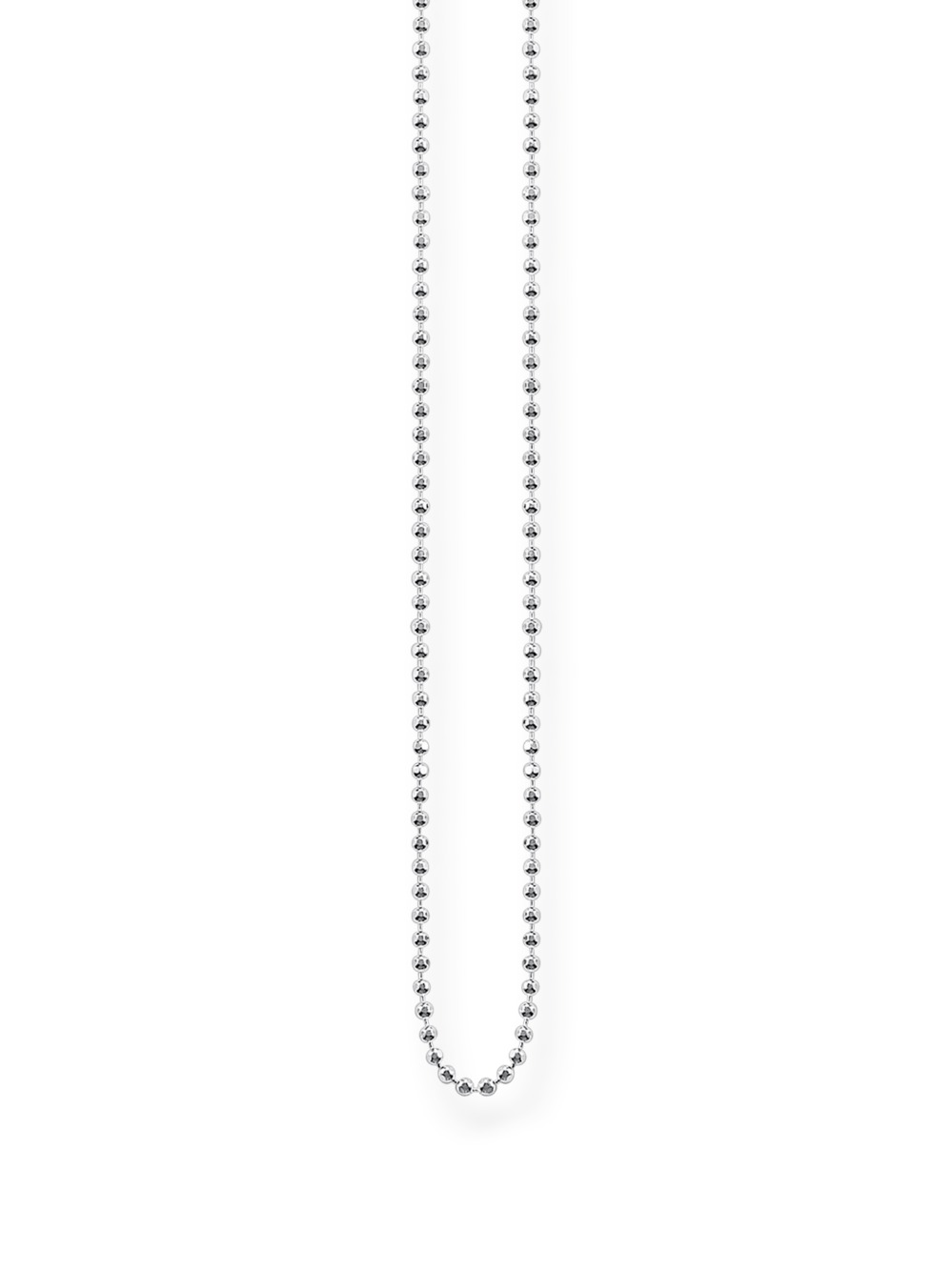 4051245592559 - Silberkette THOMAS SABO Schmuck Silber 925 Halskette Kugelkette KE1347-001-21-L45V Halsketten Gr 45 Silber 925 (Sterlingsilber) Länge 45 cm Breite 12 mm silberfarben Damen