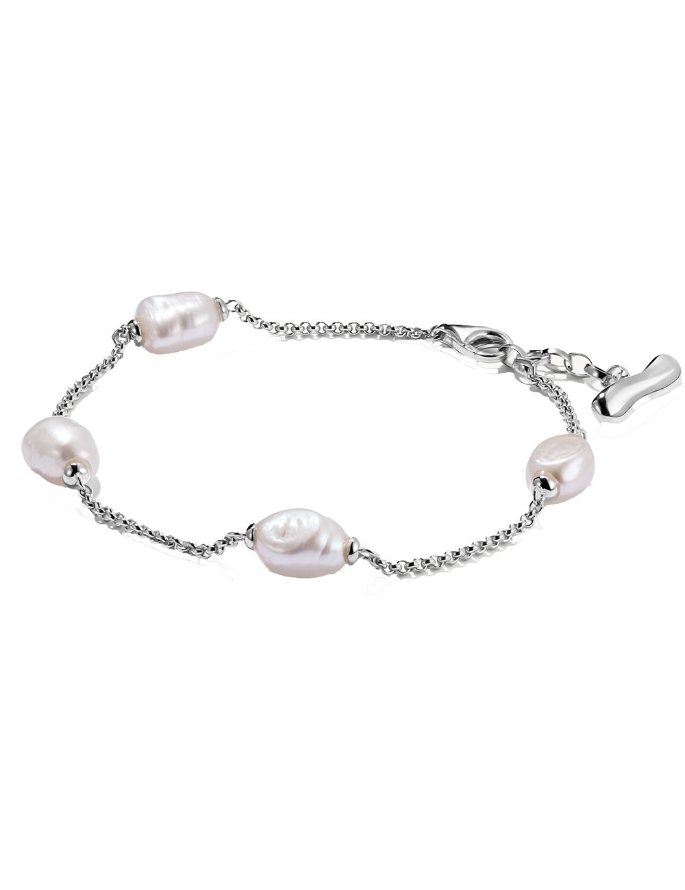 4051245607826 - A2189-082-14-L19V Armband mit Perlen Natural Beauty Silber