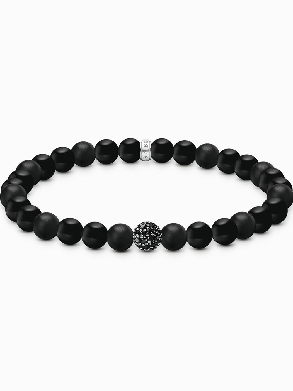 4051245608021 - A2194-705-11-L19 Unisex Armband Obisidian schwarz 4051245608021 - A2194-705-11-L19 Unisex Armband Obisidian schwarz