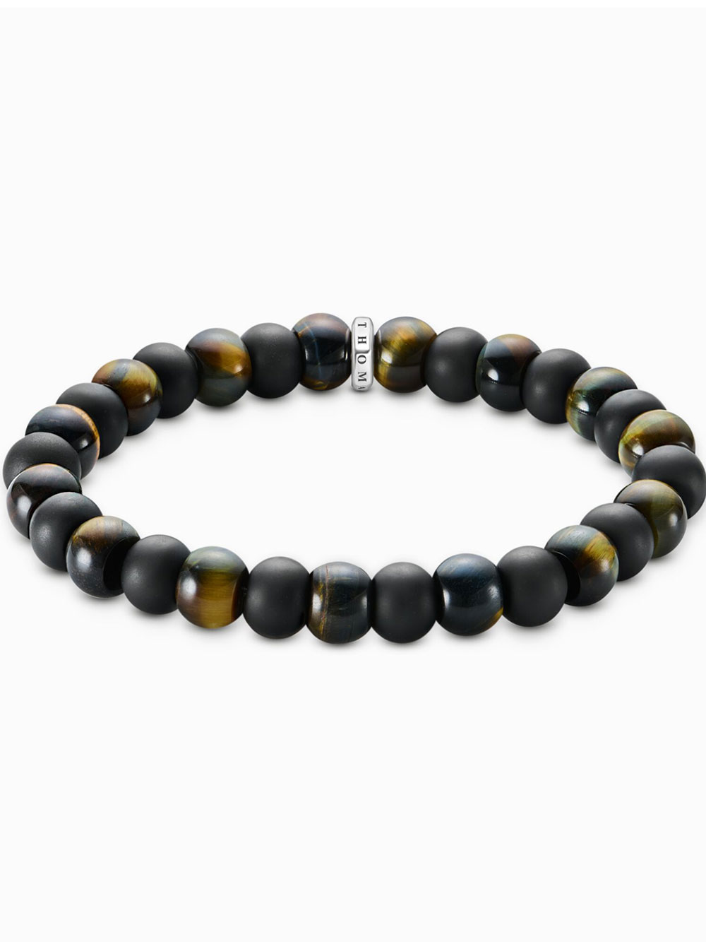 4051245608175 - A2196-806-11-L19 Unisex Armband Obsidian und Tigerauge 4051245608175 - A2196-806-11-L19 Unisex Armband Obsidian und Tigerauge