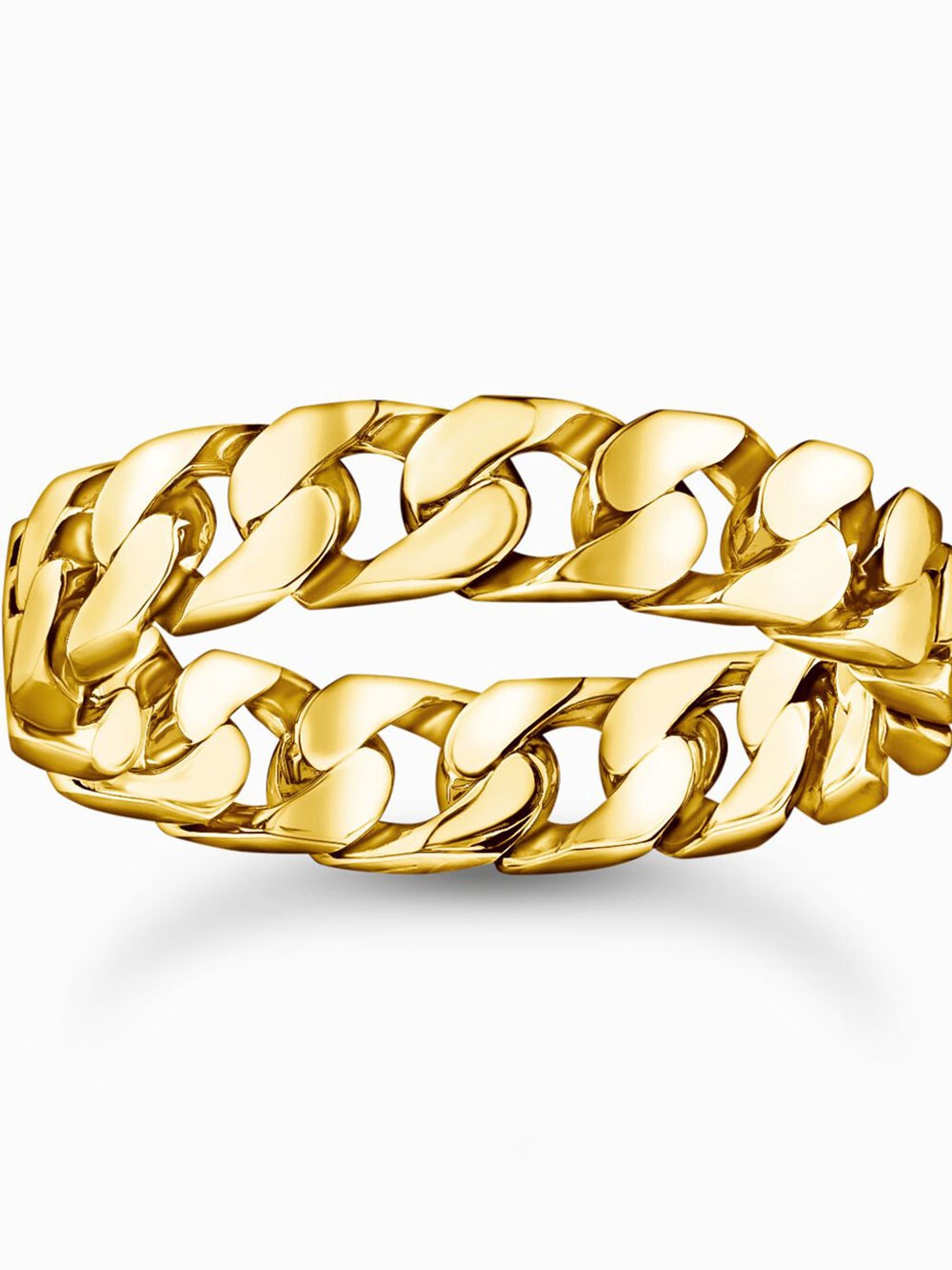 4051245609820 - TR2496-413-39-62 Unisex Ring - Kettenglieder vergoldet 4051245609820 - TR2496-413-39-62 Unisex Ring - Kettenglieder vergoldet