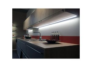 4051268134590 - - hera modena Unterbauleuchte 450 mm edelstahl led Neutralweiß Kunststoff