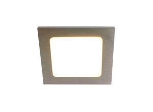 4051268218832 - Hera LED-Möbeleinbauleuchte FAQ 58 stahl 3W 3000K