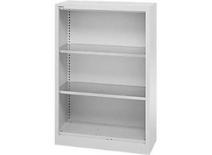 4051273637505 - Select Regalschrank MS 3 OH B 800 x T 400 x H 1215 mm Stahlblech Weißaluminium