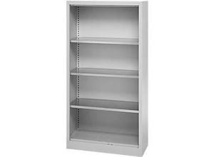 4051273779090 - Select Regalschrank MS 4 OH B 800 x T 400 x H 1584 mm Stahlblech Weißaluminium