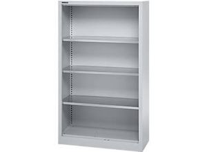 4051273779113 - Select Regalschrank MS 4 OH B 950 x T 400 x H 1584 mm Stahlblech Weißaluminium