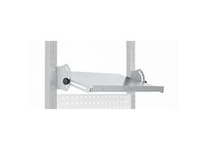 4051273779984 - Pure Verstellboden für AST31 Tischaufbau bis 30 kg B 750 x T 400 x H 120 mm Stahl weißaluminium