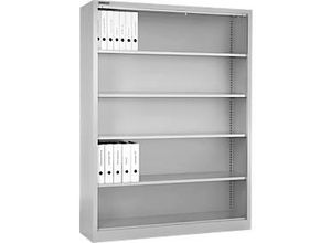 4051273790071 - Select Regalschrank MS 5 OH B 1200 x T 400 x H 1935 mm Stahlblech Verkehrsweiß