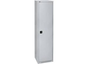 4051273791108 - Genius Flügeltürschrank FS 5 OH abschließbar 4 Fachböden bis 250 kg B 545 mm Stahl weißaluminium RAL 9006 weißaluminium RAL 9006