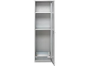 4051273792648 - Genius Reinigungsmittelschrank FS modular individuell erweiterbar 2 Fachböden bis 250 kg B 545 x T 520 x H 1950 mm Stahl weißaluminium weißaluminium