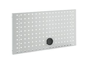 4051273794093 - Pure Lochwand für AST31 Tischaufbau bis 150 kg B 750 x H 380 mm Stahl lichtgrau