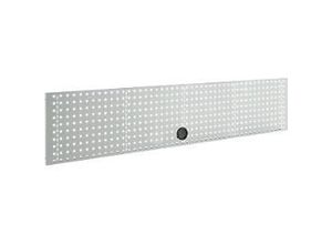 4051273794123 - Pure Lochwand für AST31 Tischaufbau bis 150 kg B 2000 x H 380 mm Stahl lichtgrau