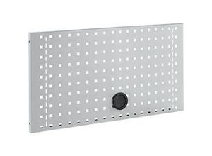 4051273794130 - Pure Lochwand für AST31 Tischaufbau bis 150 kg B 750 x H 380 mm Stahl weißaluminium