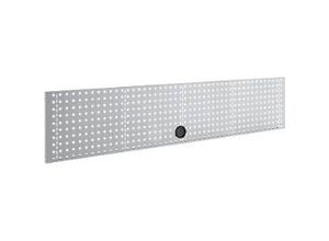 4051273794161 - Pure Lochwand für AST31 Tischaufbau bis 150 kg B 2000 x H 380 mm Stahl weißaluminium