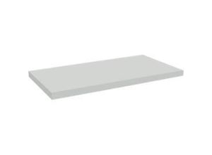 4051273794963 - Pure Ablegeboden für manuell höhenverstellbare Arbeitstische AST31 Spanplatte Stärke 25 mm bis 30 kg B 740 x T 365 x H 55 mm lichtgrau