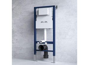 4051343098953 - Ampm - II12709 Prime fit Vorwandelement Unterputz wc Unterputzspülkasten Spülkästen für Wand-WC Vorwandspülkasten Montageelement Hängewand Element