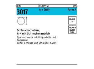 4051426741066 - Schlauchschelle DIN 3017 W5 mSchneckenantrieb 100-120 12 C7 A 4 fInnen-D