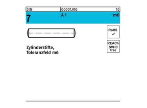 4051427228528 - Zylinderstift DIN 7 25 m6 x 20 A 1 DIN 7