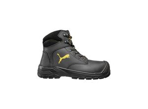 4051428029087 - PUMA Safety Borneo Black Mid 630411-47 Sicherheitsstiefel S3 Schuhgröße (EU) 47 Schwarz Gelb 1 St