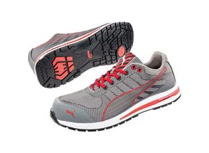 4051428060158 - PUMA Safety Xelerate Knit Low 643070-44 Sicherheitsschuh S1P Schuhgröße (EU) 44 Grau Rot 1 St