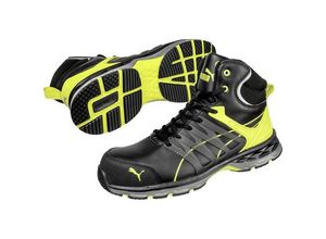 4051428074742 - PUMA Safety VELOCITY 20 YELLOW MID 633880-43 ESD Sicherheitsstiefel S3 Schuhgröße (EU) 43 Schwarz Gelb 1 St