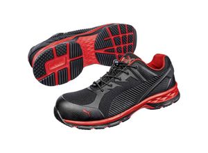 4051428075756 - Puma Safety Shoes - puma fuse motion 20 red low 643890-42 esd Sicherheitsschuh S1P Schuhgröße (eu) 42 Schwarz Rot 1 s