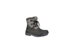 4051428078771 - Albatros - 581450 toronto grey Gefütterter Schnürstiefel schwarz grau36