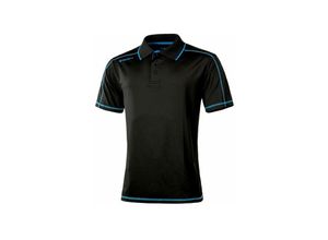 4051428087605 - 297820 clima Poloshirt schwarz-blauXL - Albatros