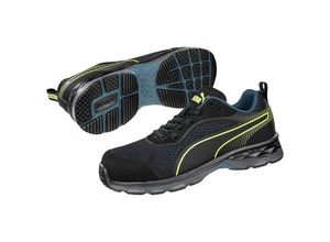 4051428098908 - PUMA Fuse Knit Black WNS Low 643930264000041 ESD Sicherheitshalbschuh S1P Schuhgröße (EU) 41 Schwarz Grün 1 Paar