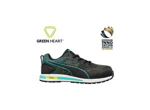 4051428101516 - PUMA Vivid GH Low 643050251000042 ESD Sicherheitshalbschuh S1P Schuhgröße (EU) 42 Schwarz Türkis Weiß 1 Paar