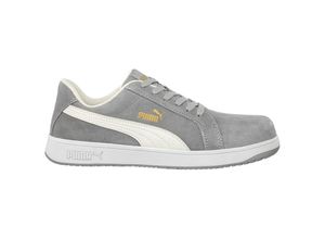 4051428109260 - Puma Safety Shoes - Puma Iconic Wildleder Grau Low S1PL esd fo hro sr Arbeitsschuhe - 39 eu