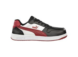 4051428109697 - Puma Safety Shoes - Puma Frontcourt blk wht red Low S3L esd fo hro sr Sicherheitsschuhe - 40 eu