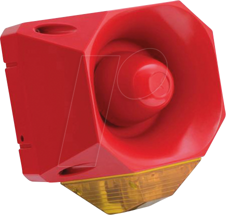 4051455224387 - ASMSB9-60RAL - Asserta Midi AV rot gelbe Linse 9-60V DC