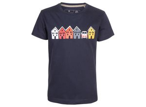 4051533688186 - elkline - T-Shirt TINY HOUSE in darkblue Gr92 98