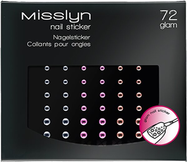 4051564004696 - Nail Sticker glam Saturn 72 (Selbstklebende Sticker) 1 Stk