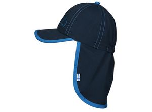 4051578289263 - finkid - Schirmmütze LAKKI mit Nackenschutz in navy blue Gr48-50