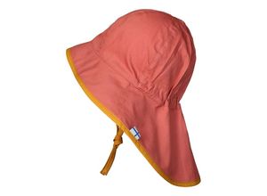 4051578310899 - finkid - Binde-Sommerhut HELLE mit Nackenschutz in rose golden yellow Gr46