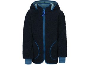 4051578380182 - finkid - Teddy-Fleecejacke TONTTU NALLE in navy seaport Gr92 98