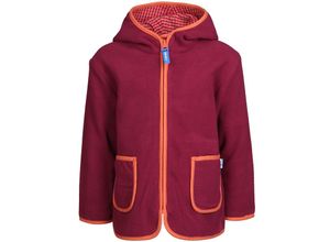 4051578382339 - finkid - Fleecejacke TONTTU in beet red fox Gr134 140