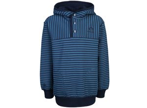 4051578387914 - finkid - Kapuzen-Sweatshirt KALAJOKI in real teal navy Gr122 128