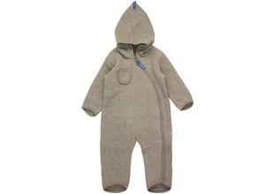 4051578388577 - finkid - Wollfleece-Overall PUKU WOOL in timber wolf Gr62 68