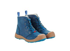 4051578391416 - finkid - Lederstiefel SIIPI in navy seaport Gr36