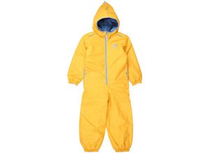 4051578397005 - finkid - Regen-Overall PIKKUMINI mit Innenfleece in yellow Gr92 98